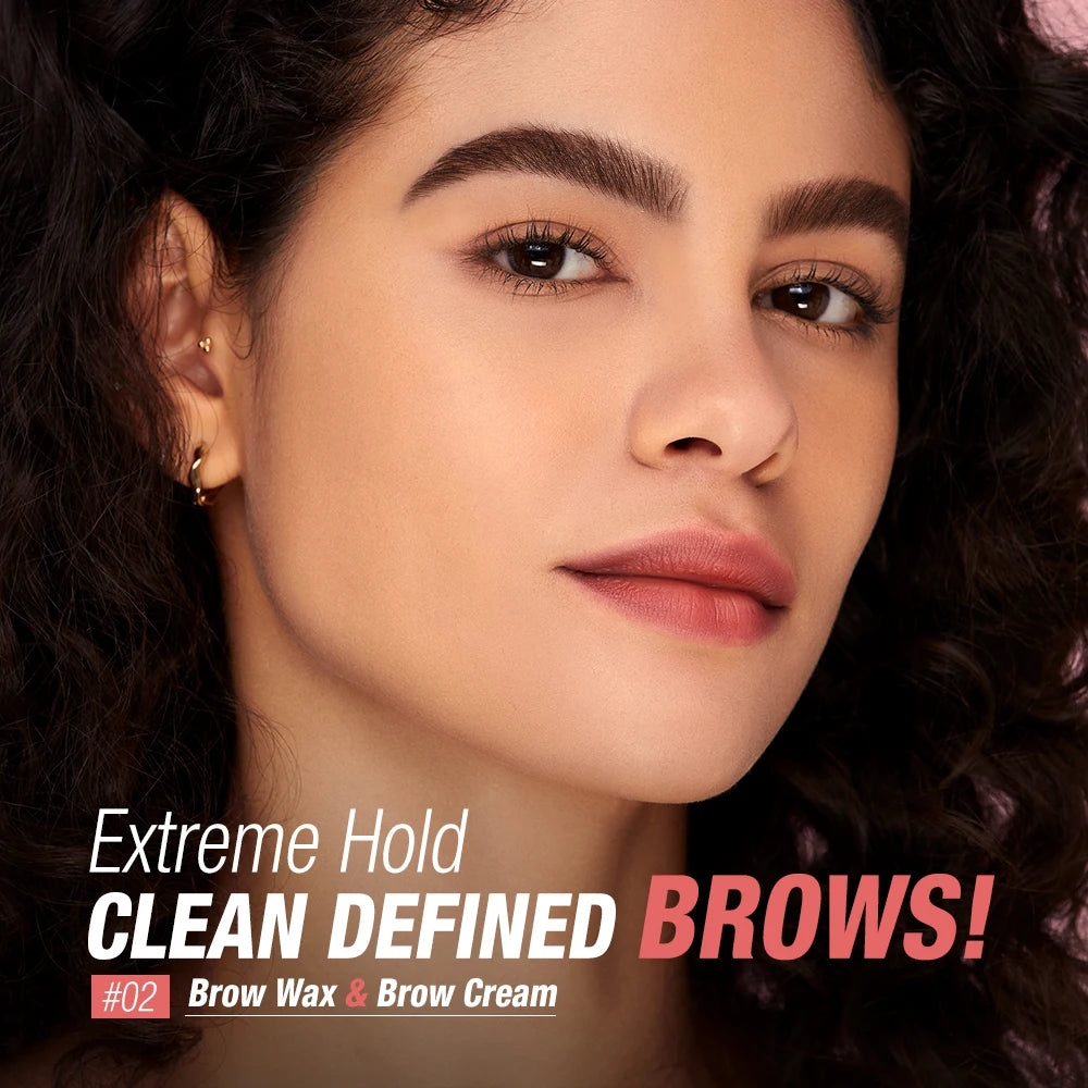 O TWO Eyebrow Pomade Brow Gel Wax 1 Waterproof Long Lasting Creamy Qme
