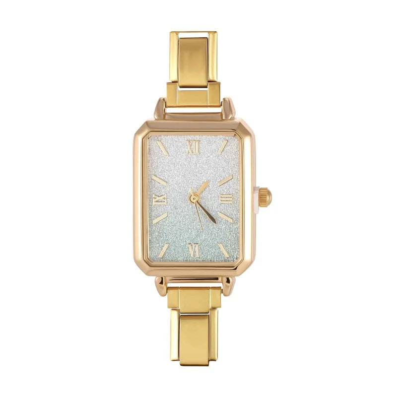 Wholesale 2026 Stainless Steel Watch Head Bracelet 9mm DIY Italian Charm Fashion High Quality Women Men's Premium Square Watches Qme Style 9