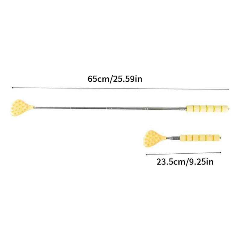 Extendable Cactus Back Scratcher Portable Point Massage Stick Men Qme