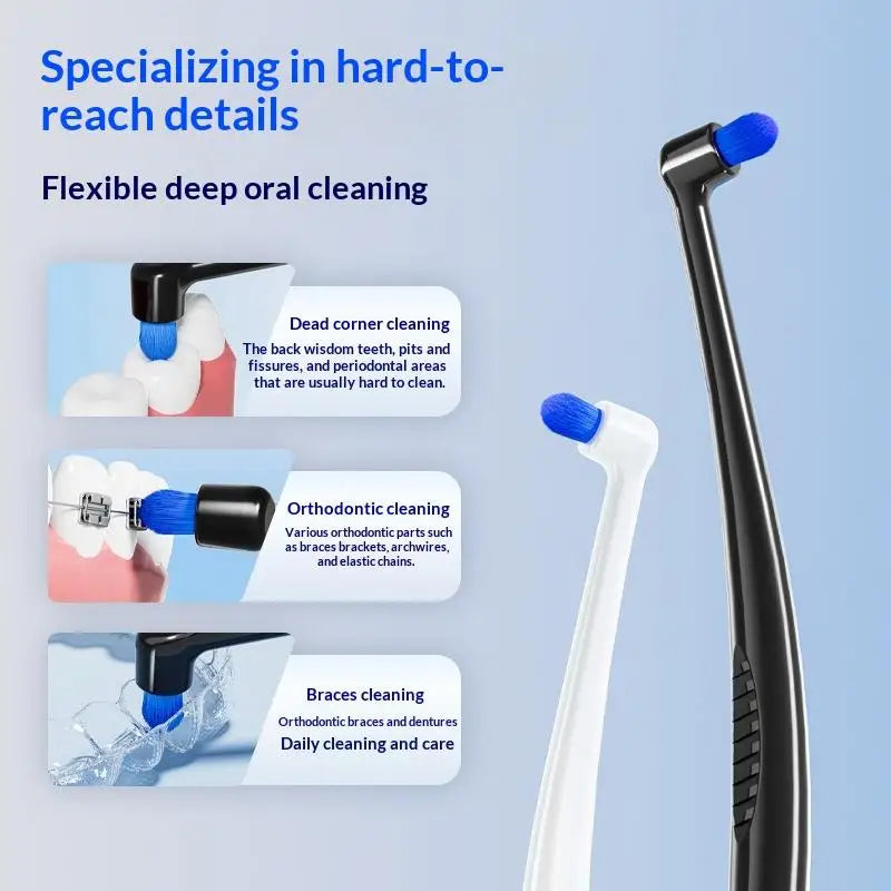 Small-head Interdental Brush Single Bundle Soft Bristles Deep Oral Qme