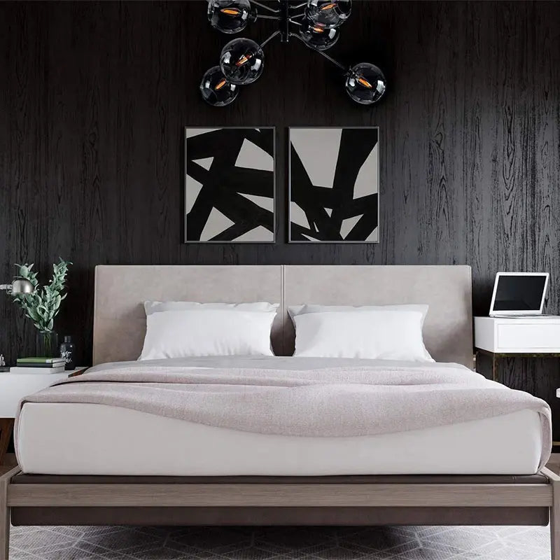 Self Adhesive Wood Grain Wallpaper in Rolls Vinyl Decorative Film for Furniture Cabinets Wall Stickers for Home Decoration Qme