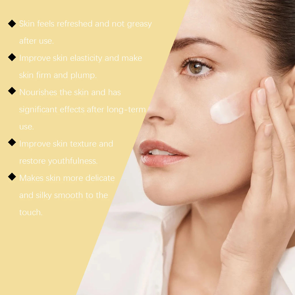 Bee Venom Face Cream Firming & Moisturizing Anti-Wrinkle Day Night Cream Tightening Nourishing Brightening Facial Skin Care 50ml Qme