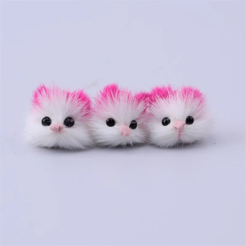 3pcs New Creative Cute Plush Cat Dog Animal Metal Open Ring Adjustable Jewelry Gift Box Set Birthday and Holiday Gifts Qme roseo cat resizable