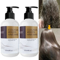 2 Pack GZE Collagen Keratin Hair Mask Deep Conditioning for Dry, Damaged Hair Restores Elasticity- for Healthy, Beautiful Hair Qme Smoothing & Straightening