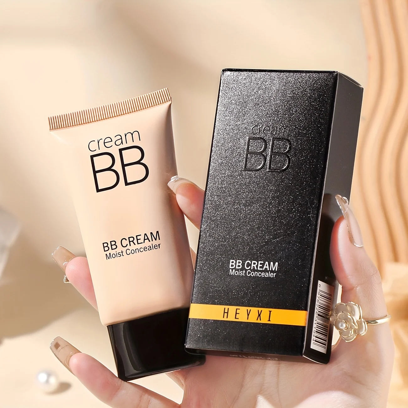 BB Cream Concealer Lasting Moisturizing Nude Makeup Liquid Foundation Qme
