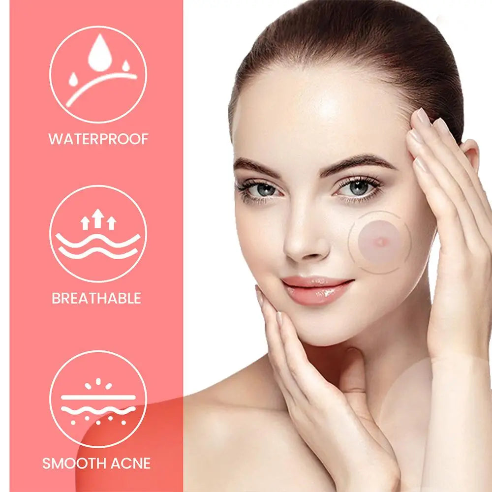 200 Counts Colorful Hydrocolloid Cute Star Shaped Acne Pimple Patch For Face Invisible Zit Cover Stickers Skin Care Qme