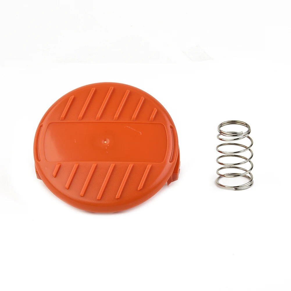 Trimmer Spool Cover For BLACK+ DECKER STC1815 GL4525 Spool Cover For Grass Trimmer 385022-03 Lawn Mower Trimmer Tool Accessories Qme