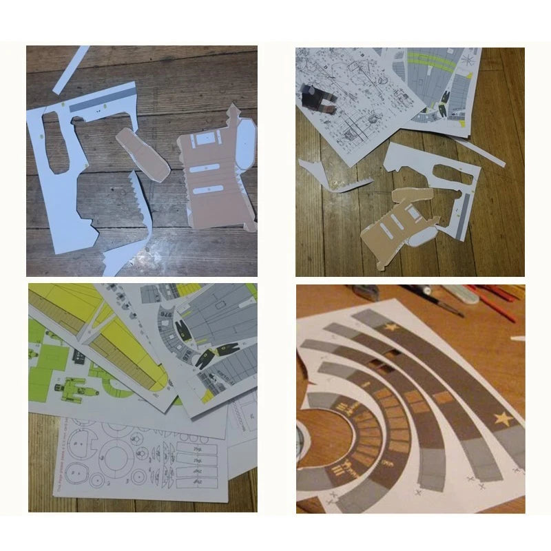 Cruise Ship Paper Model 3D DIY Puzzle Manual Papercrafts Toy Qme