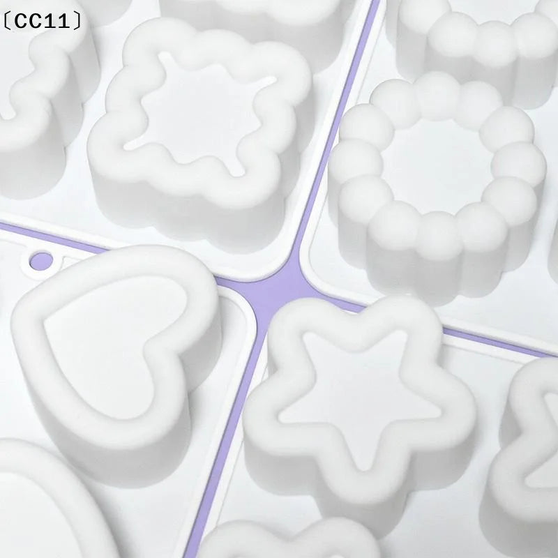 Round Silicone Cake Mold Cylinder Shape Flexible Reusable Baking Tray Qme