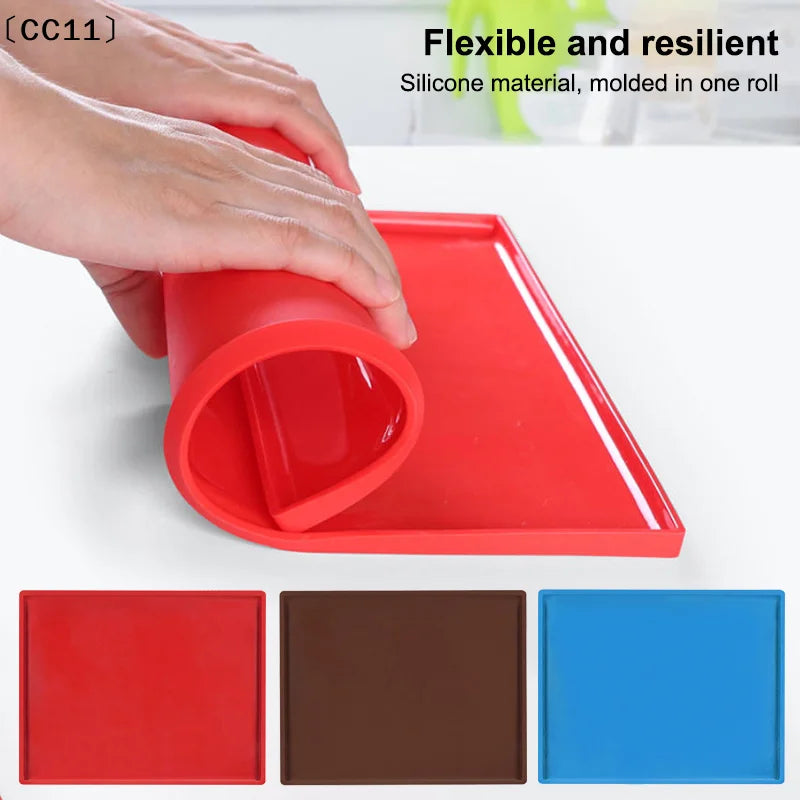 Multifunctional Silicone Cake Roll Mat Non-stick Bakeware Tray Pan Qme