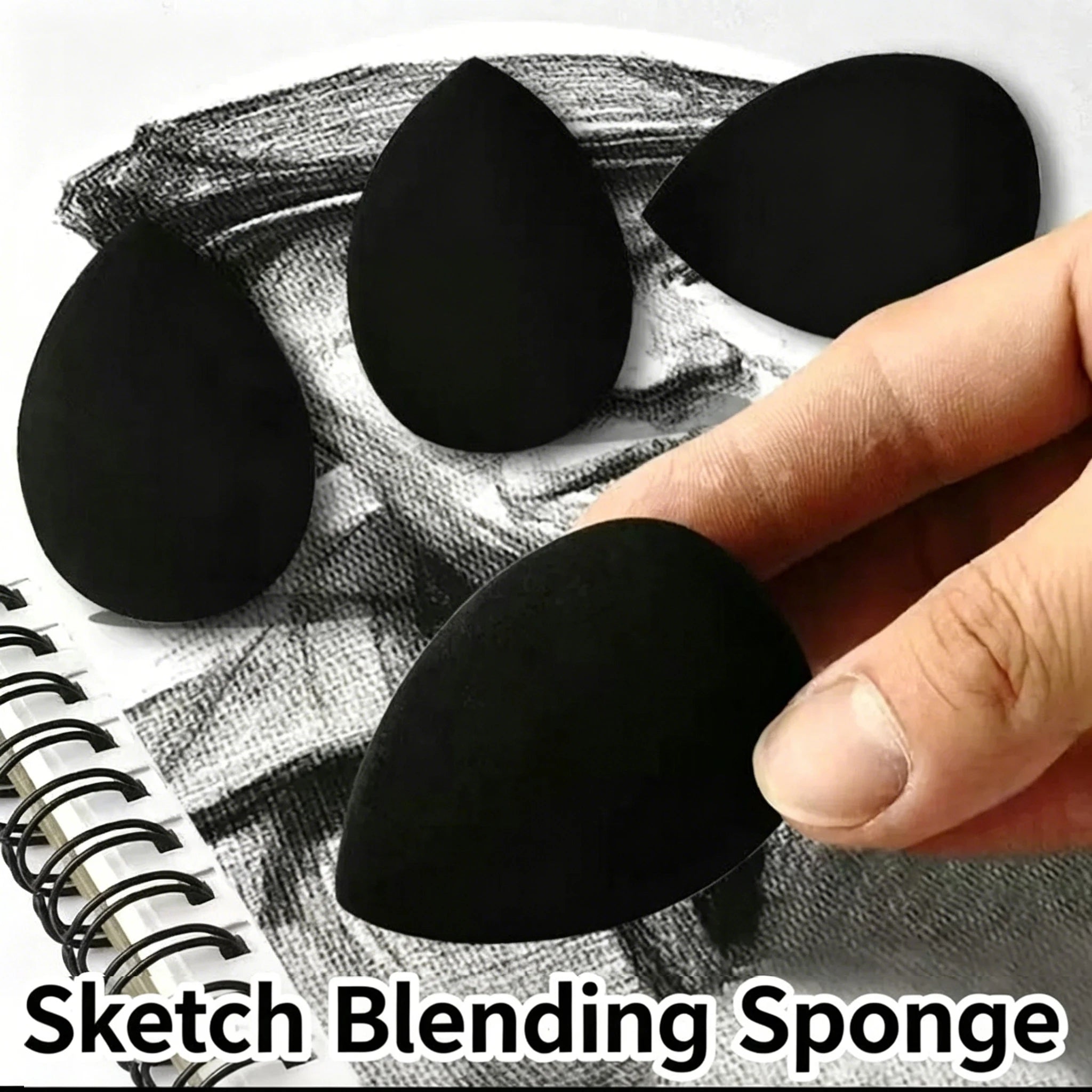 5/10Pcs High Density Petal Face Painting Sponge, Painting Sponges Reusable Art Tools for Art Creation Back To School Supplies Qme