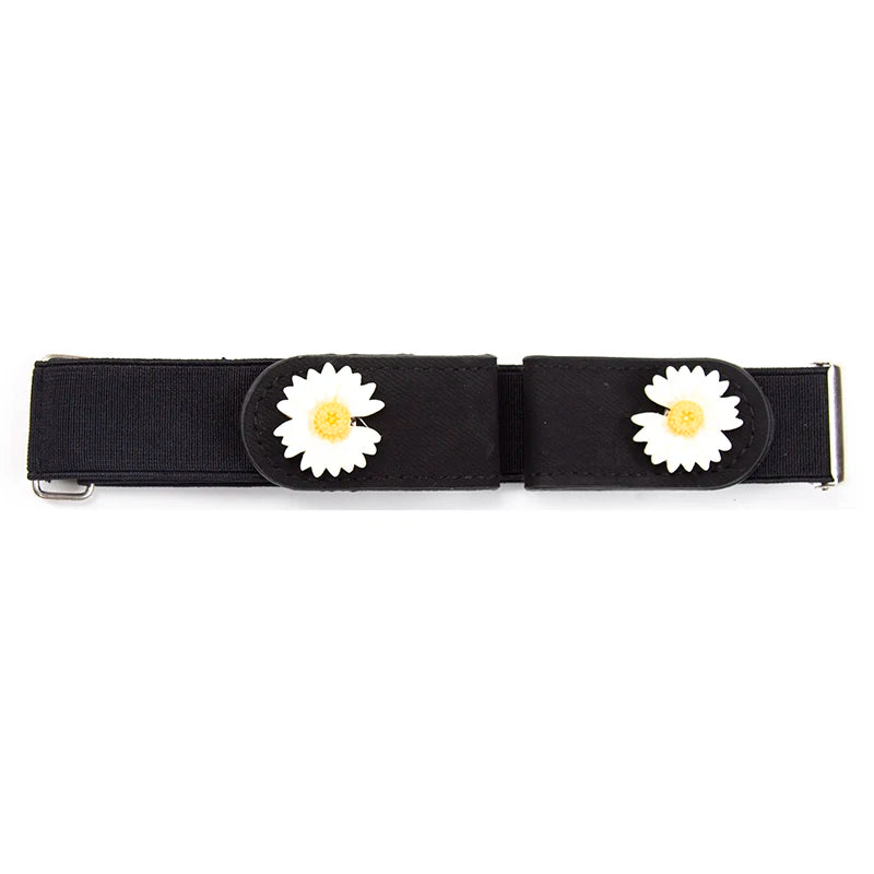 Women Girls Belt Buckle-free Elastic Invisible Jeans Without Buckle Qme V4 60-95cm China Mainland