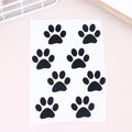 DIY Cute Cat Paw Bike E-bike Frame Reflective Stickers Bicycle Body Qme A1