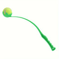 Dog throwing ball launcher, tennis launcher, outdoor training dog toys Qme green