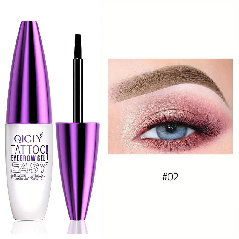 Tear Off Eyebrow Gel Long-lasting Fixing Waterproof Sweat Proof Qme 02