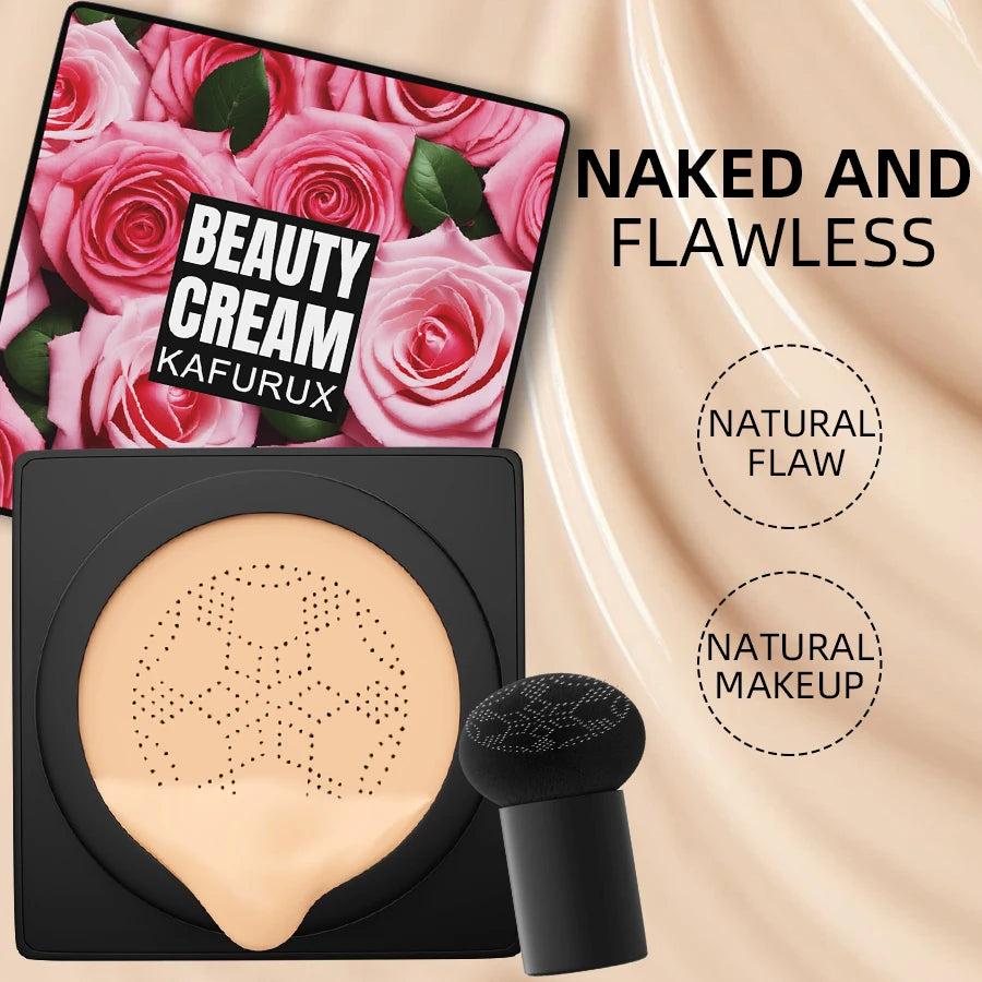 5 Magic Foundation Mushroom Head Moisturizing Air Cushion CC Cream Qme