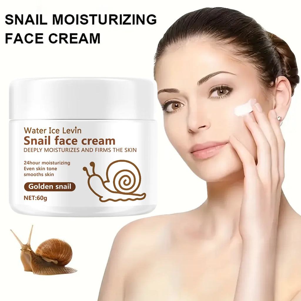 Snail Anti-aging Cream Collagen Moisturizing Nourish Repair Face Damaged Lift Firm Smooth Bright Whitening Skin Care Qme