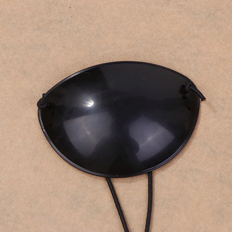 Kids Monocular Eye Protection Translucent Black Patch Amblyopia Qme