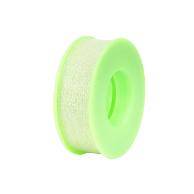 Silicone Gel Eyelash Tape Breathable Sensitive Resistant Under Eye Pad Patches Non-Woven Micropore Tape Lashes Extension Supplie Qme green small