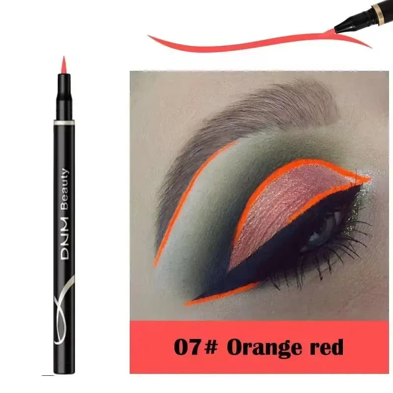 Pearlescent Eyeliner Stick Pen Glitter Eyes Shadow Waterproof Shimmer Eye Liner Pen Shiny High-gloss Cosmetics Beauty Make Up Qme style2-07
