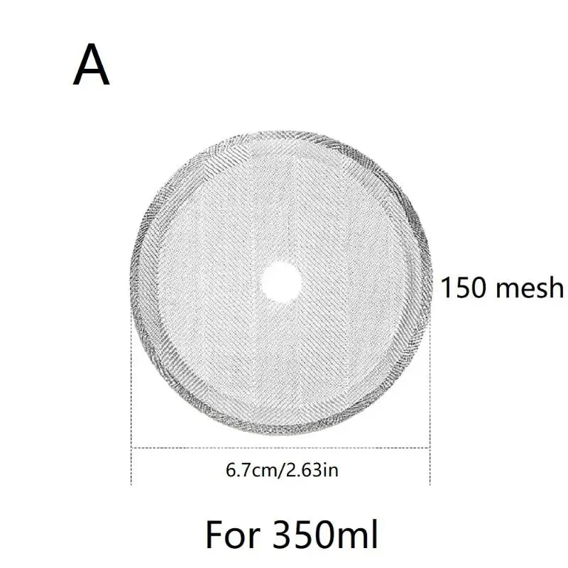 Stainless Steel French Press Filter Screens Reusable Fine Mesh For Home Coffee Brewing Qme A