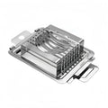 1pc Egg Cutter Multifunctional Manual Stainless Steel Fancy Egg Cutter Household Egg Luncheon Meat Fruit Vegetable Slicer Qme 1PC