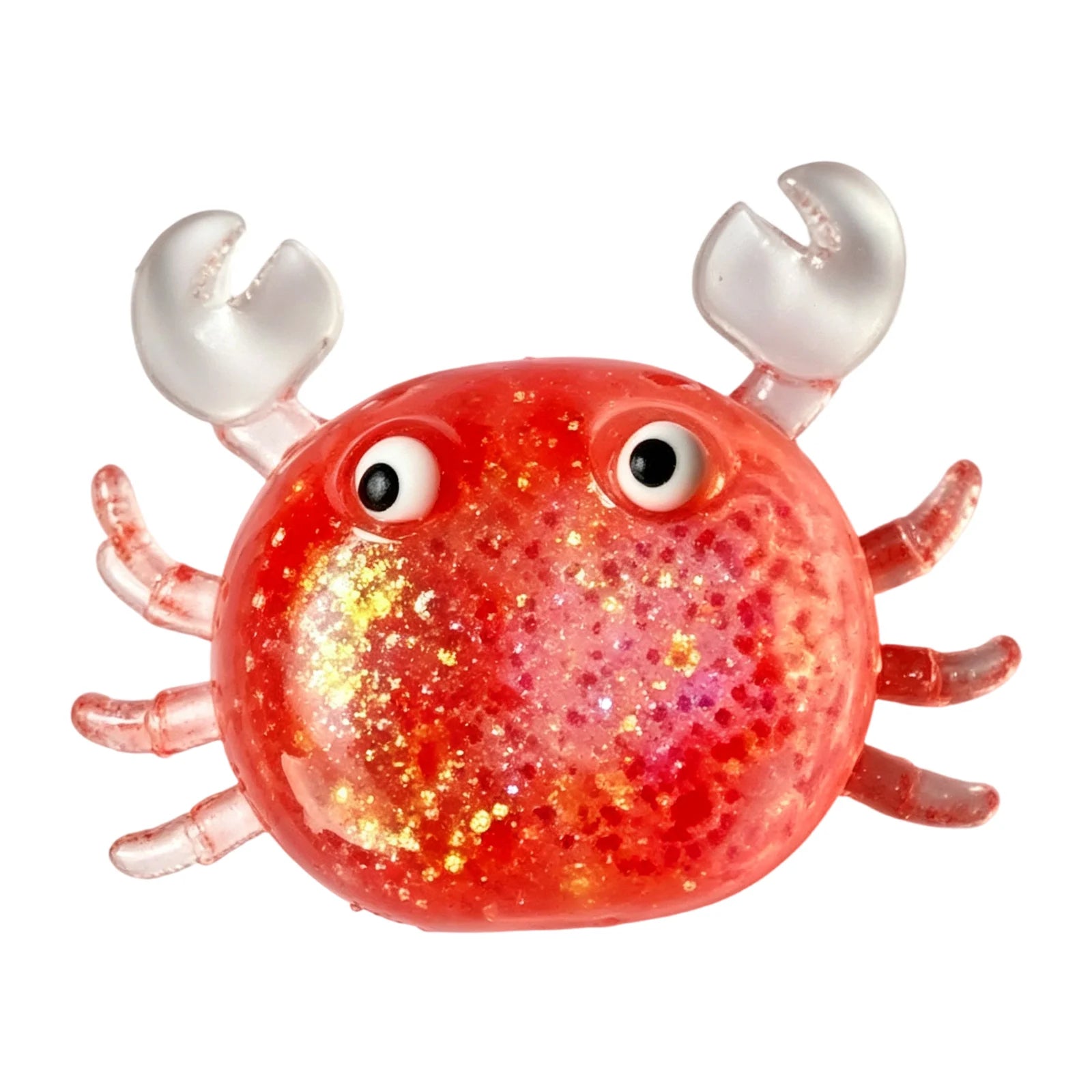 Small Colorful Crab Slow-rising Sensory Toy for Anxiety and Relaxation New Fun Fidget Toy for Adult Creative Home Decoration Qme Pink One Size