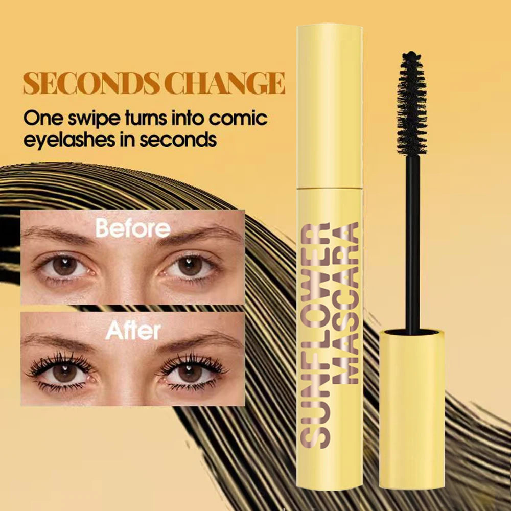Christmas Halloween 4D Curling Bubble Volume Mascara Waterproof Qme