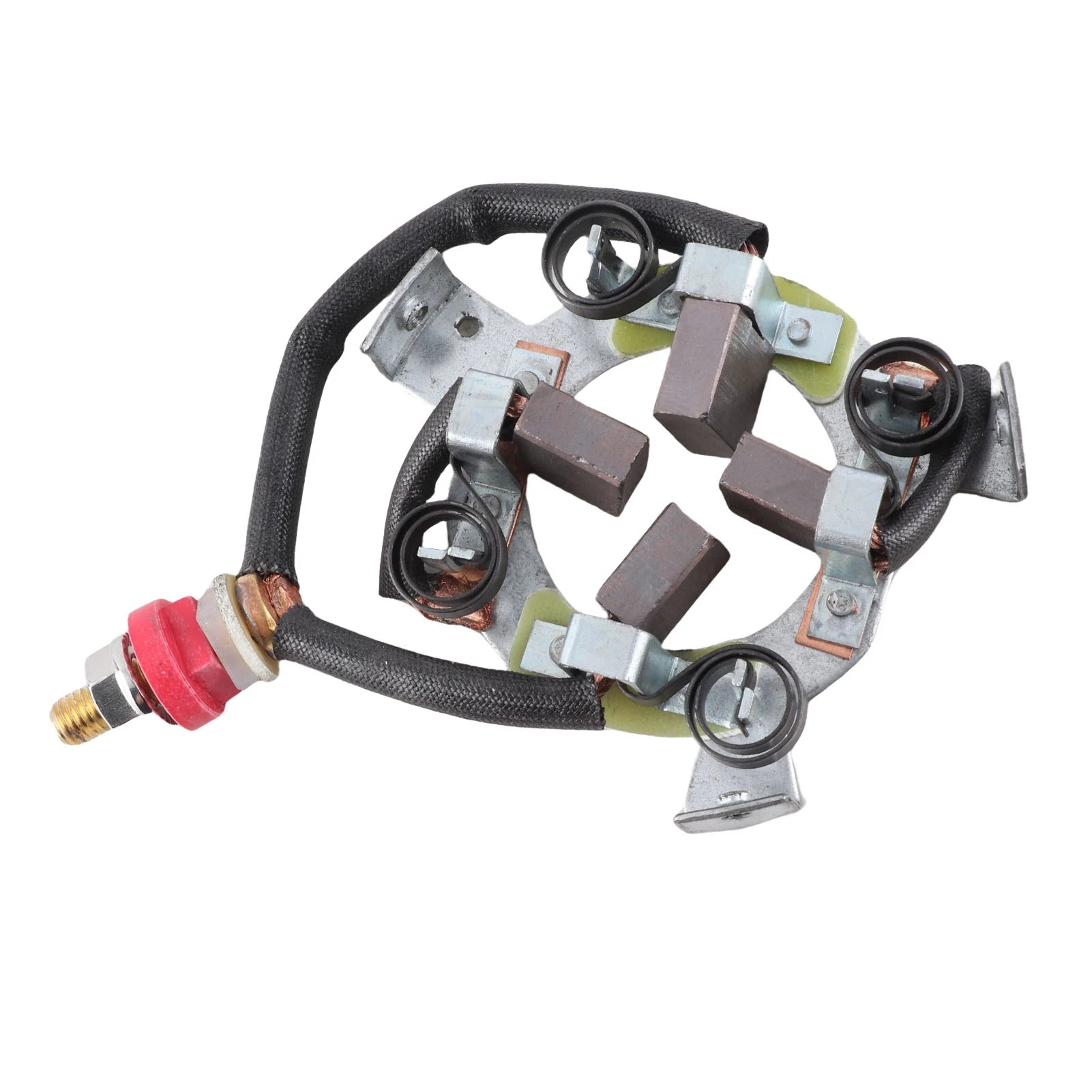 Starter Carbon Brush Holder Kit Motor Carbon Brush Kit Easy Install Enhance Acceleration Compact for 8000‑20000lb 4X4 ATV Qme
