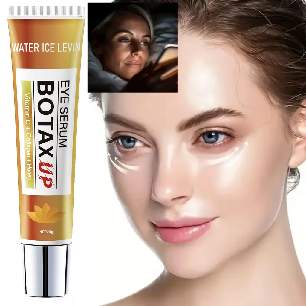 Bee Venom & Caffeine Eye Cream for Dark Circles & Puffiness, Anti-Wrinkle & Brightening, All Skin Types. Qme