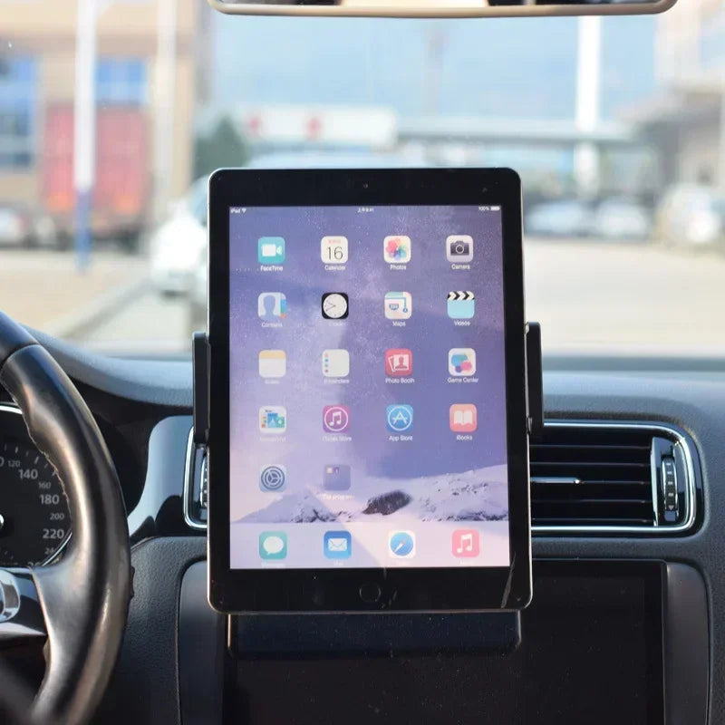 Car Tablet Holder Long Arm Suction Cup Mount for iPad Pro Air 4-13'' Truck Vehicle Lift Uber Windshield Window Qme