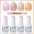 Arte Clavo 4 6 8 Gel Nail Polish Art Soak Off UV Colorful Semi
