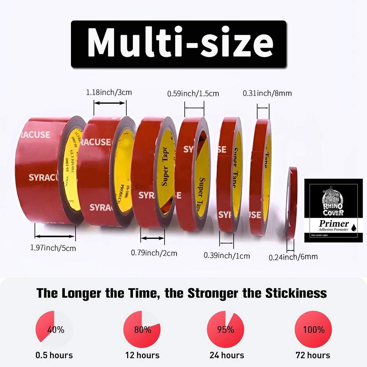 Strong Double Sided Adhesive Tape With High Viscosity For Automotive Use High Temperature Resistant Fixed Adhesive Patch Qme