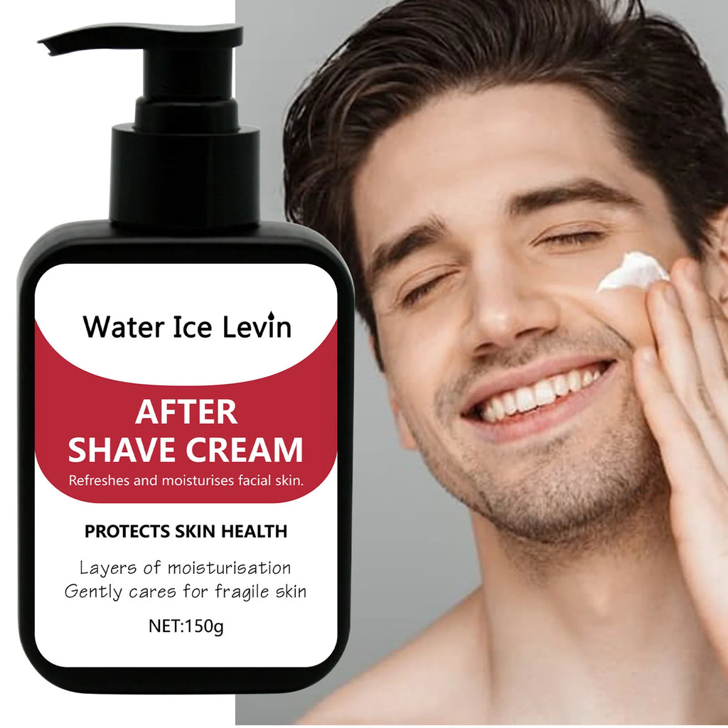 150g Men's Collagen After Shave Cream Firming Lighten Fine Lines Hydrating and Brightening Moisturizing Cream Qme