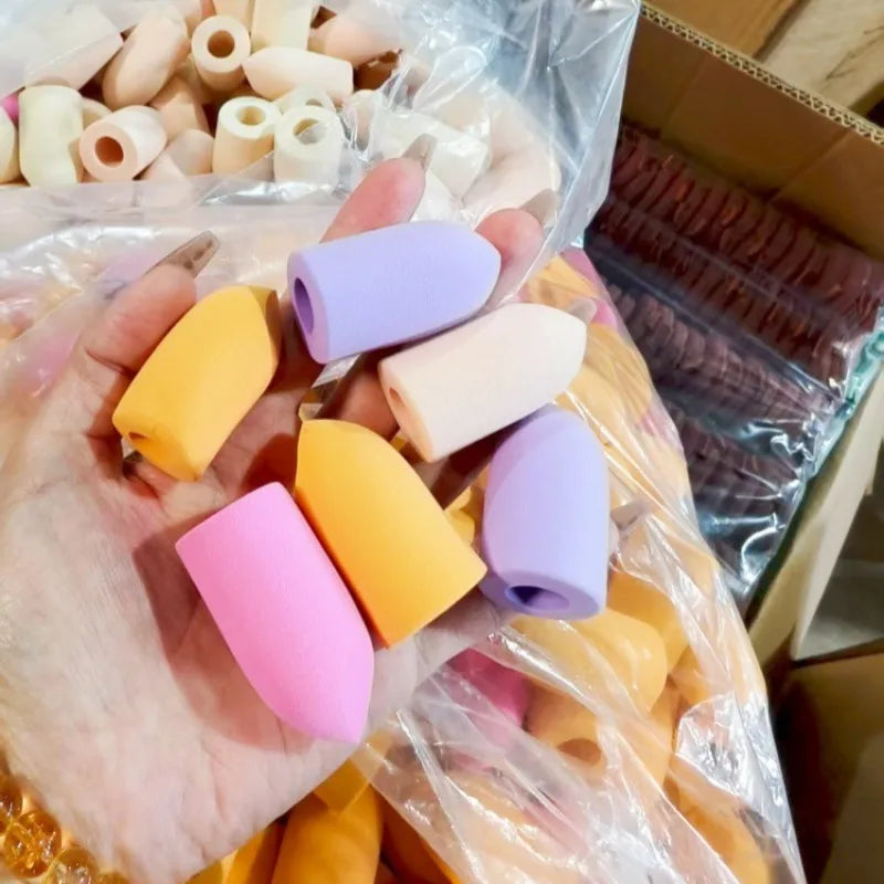 Mini Beauty Sponges Various Shapes Colors Makeup Mixed Sponge Tools Qme