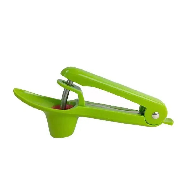 Food Grade Cherry Seeder Pitter Ergonomic Non Slip Handle Perfect Qme Green