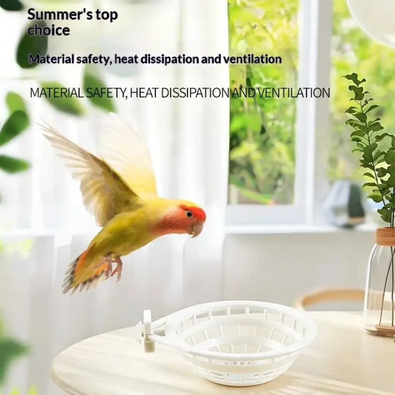 Birds Breeding Resting Hatching Tools Birdcage Accessories Plastic Qme