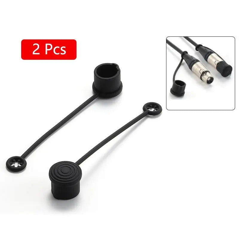 Silicone Dust Cover Waterproof Cap Audio Power Network Plugs Flexible Qme A3