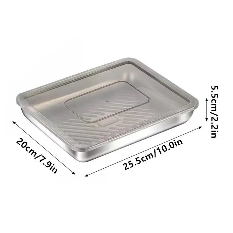 Dumpling Fruits Vegetables Meat Cake Kitchen Storage Box Refrigerator Qme