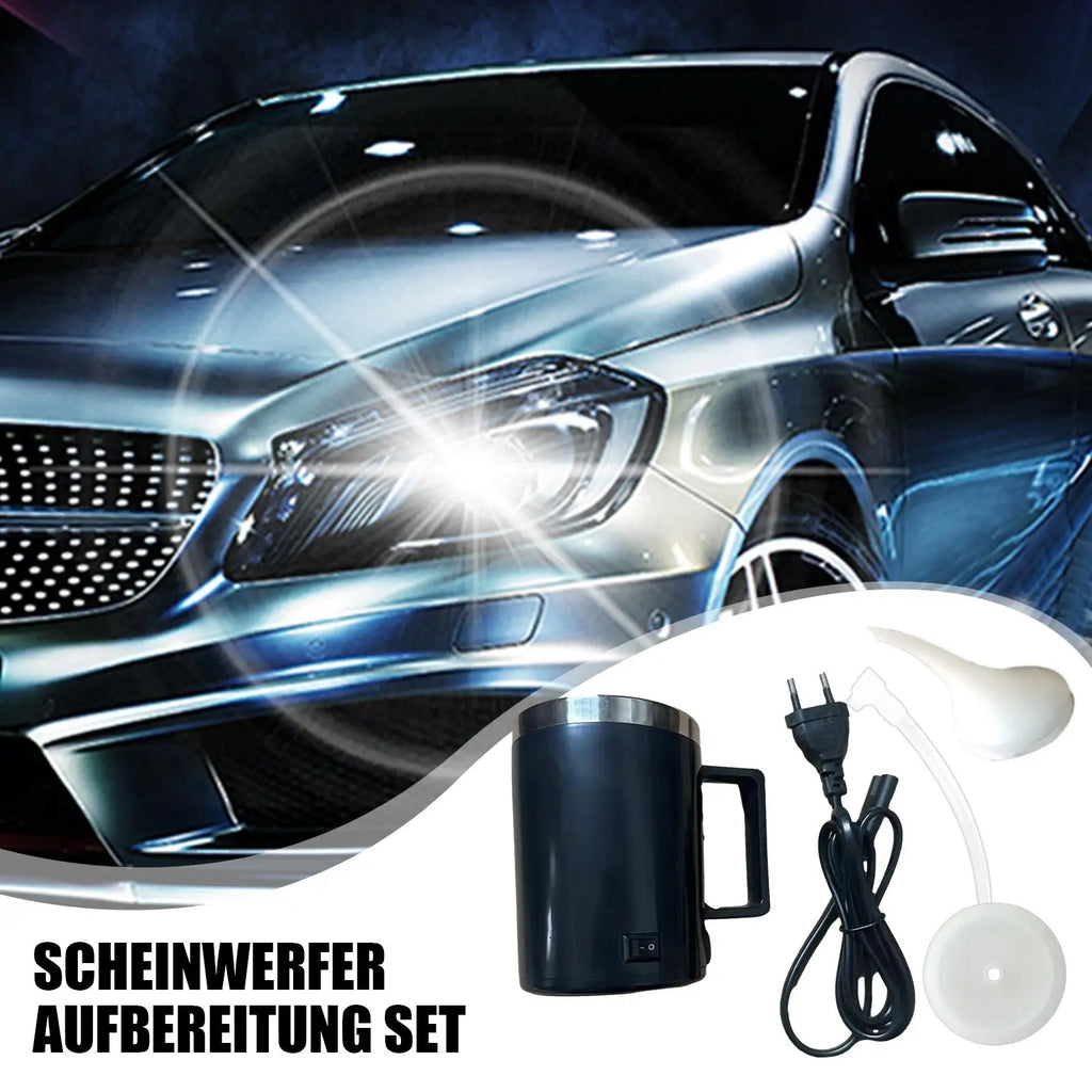 Headlight Restoration Kit Efficient & Innovative Auto Restore Kit Headlight Parts & Accessories Enhances Visibility Qme