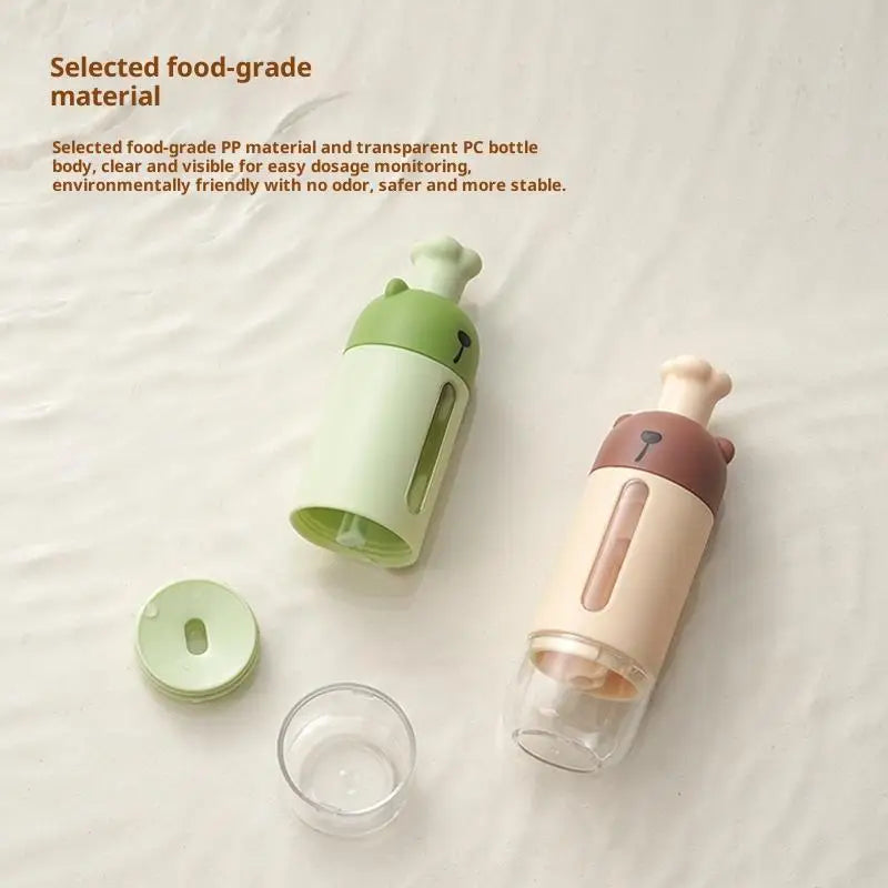 Shaker Canister Quantitative Salt Moisture-proof Metering Push Qme