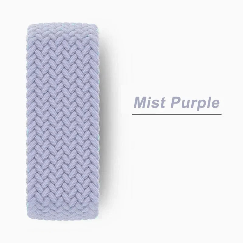 Braided Solo Strap Apple Watch Band Nylon Correa Bracelet Iwatch