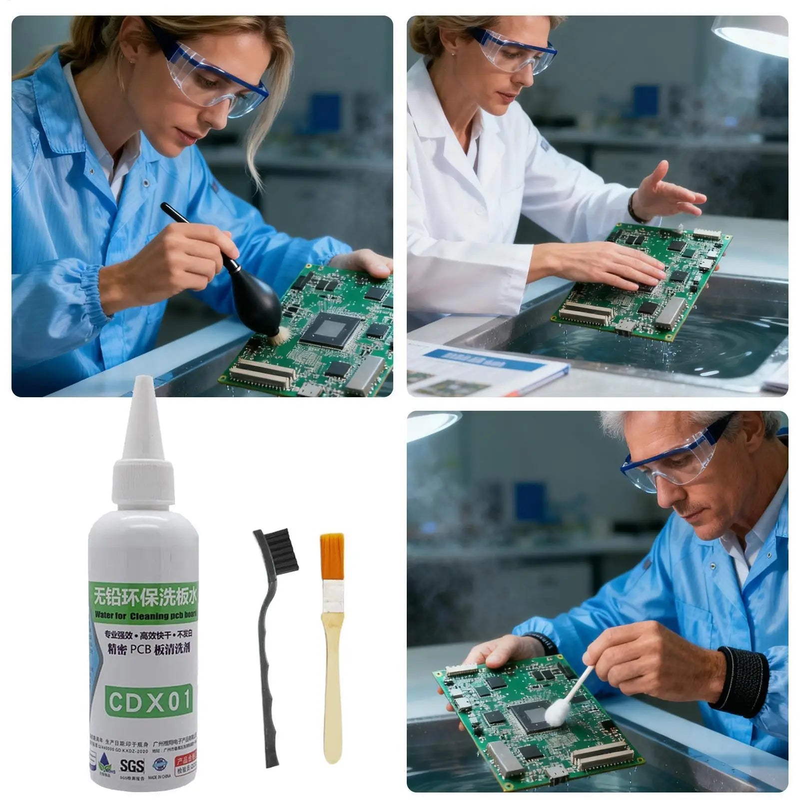 Motherboard Cleaner Liquid Precise Quick Dry Powerful Electronics Cleaning Agent Computer Dust Remover Cleaner Liquid for Qme