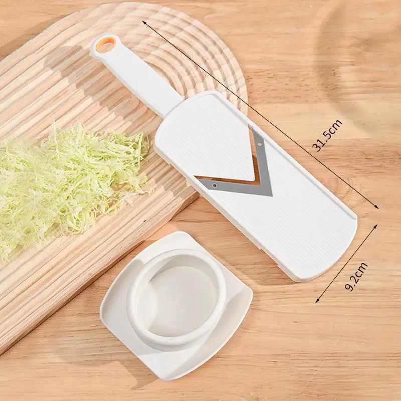 Vegetable Slicer Grater Cabbage Cutter Shredders Various Ingredient Qme White