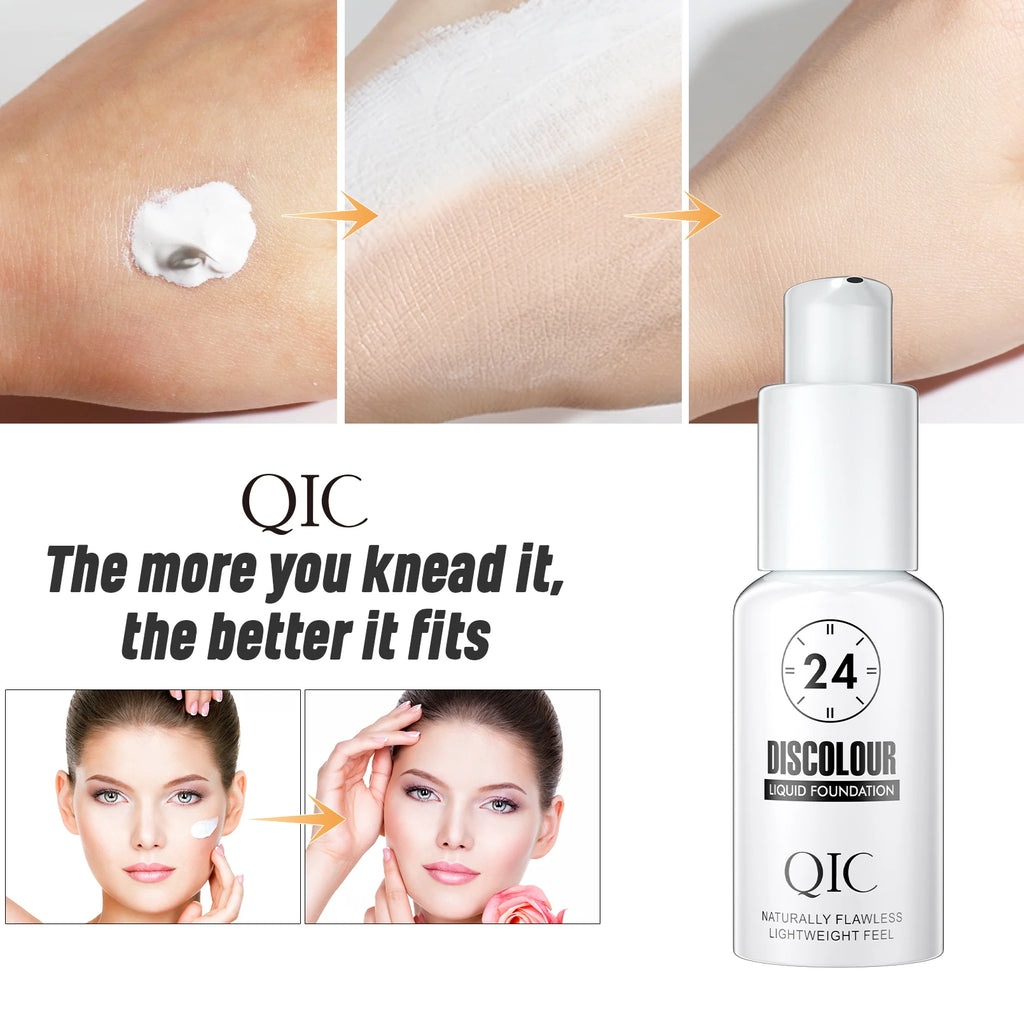 Foundation Magic Color Changing Foundation Liquid Soft Matte Long Lasting Hydrating Makeup Base Qme