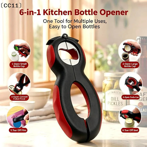 1 Bottle Opener Jar Lid Can Seniors Helping Hand Weak Hands Easy Qme