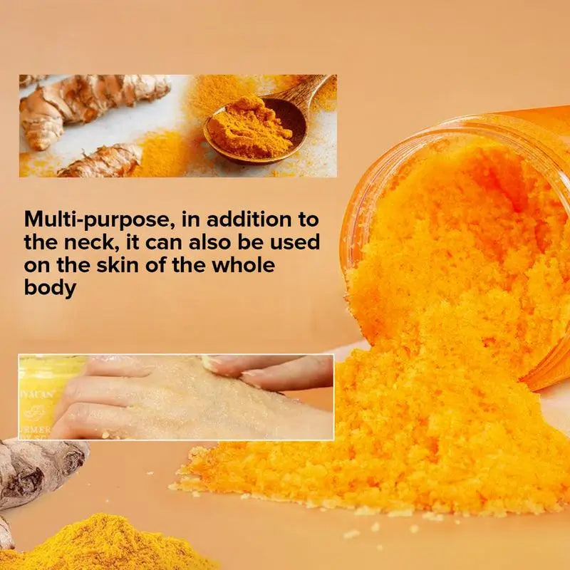 Turmeric Scrub Turmeric Face Whitening Cream Brightening Exfoliating Pore Cleaning Turmeric Face Cream Lightening Exfoliator Qme