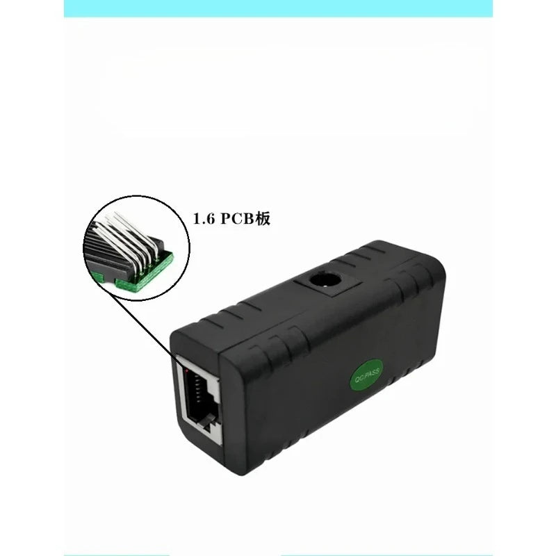 5pcs 1000 Mbps 5V 12V 24V 48V/1A POE Injector Power Splitter for IP Camera POE Adapter Module Accessories Qme