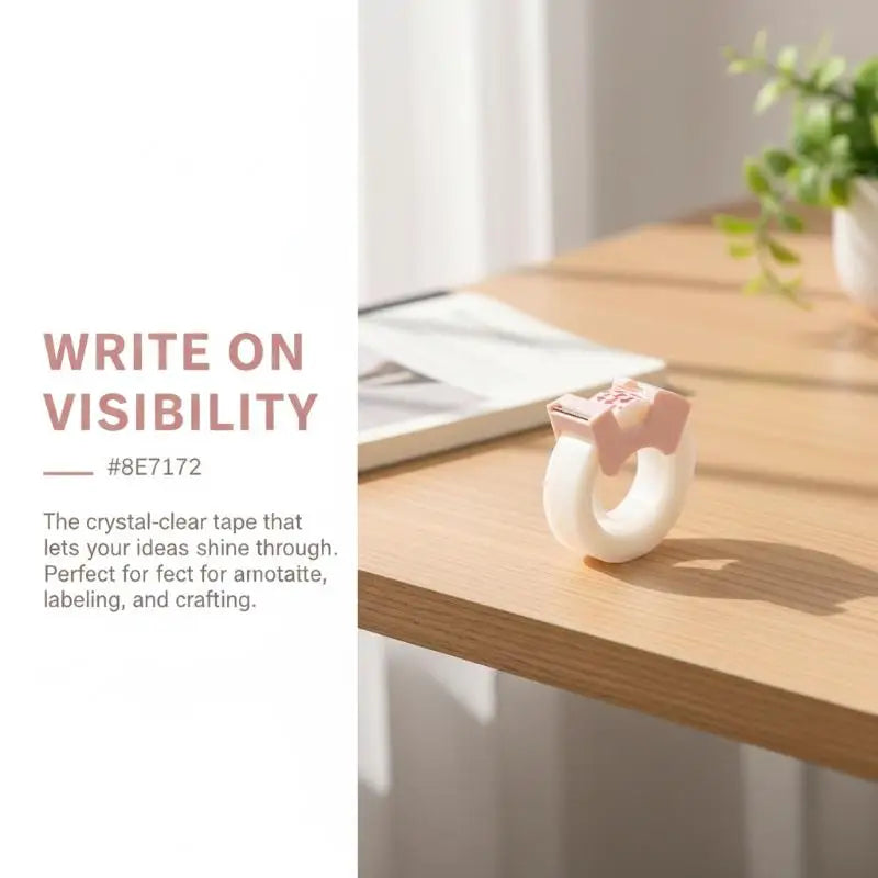 50 Writable Invisible Correction Tape Stationery Adhesive Cutting Tool Qme