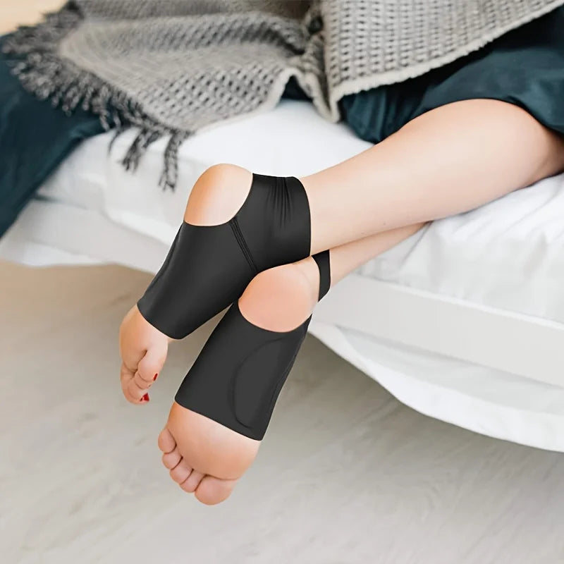 Arch Garter Gel Pad, Arch Ankle Support Sleeve PU Soft Breathable Ankle Arch Support Package Elastic Decompression Ankle Support Qme